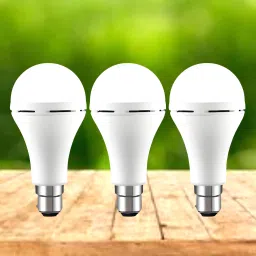 Emergency 12W Inverter LED Bulb with 2000mAh Rechargeable Battery Pack of 3 N403 4 hrs Bulb Emergency Light-image-87