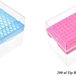 2 Pcs Lab Micro Tip Stand Hold Tips of 1000 ul & 200 ul Polypropylene Test Tube Rack-6