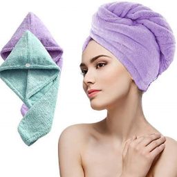Microfiber 500 GSM Hair Towel-image-2