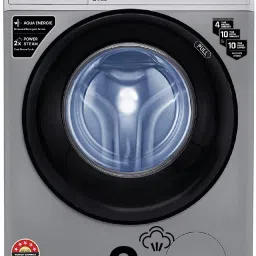 7 kg with Steam Wash, Aqua Energie, Anti-Allergen Fully Automatic Front Load with In-built Heater Silver-8