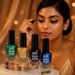 Smudge-Proof Long Lasting Bold Liner Blue,Green,Black,Golden A1 20 ml-8
