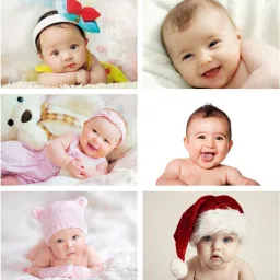 Set of 6 Cute Baby Combo Posters | Smiling Baby Poster | Poster for Pregnant Women | HD Baby Wall Poster for Room decor (12x18-Inch, 300GSM Thick Paper, Gloss Laminated) Paper Print-image-31