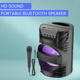 GUGGU LZ (PORTABLE WIRELESS SPEAKER) Upto 6H Playtime & FM Radio Powerful SoundE353 15 W Bluetooth Laptop/Desktop Speaker-24