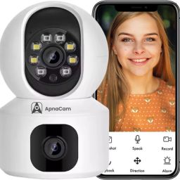 ApnaCam 4MP Two-Way Audio Dual Lens WiFi Indoor Security Camera 360 Color Night Vision Security Camera-image-8