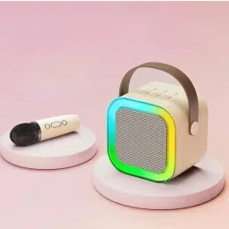 xcillince toys Wireless Karaoke Mic Speaker with RGB 5 W Bluetooth Speaker image 5