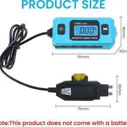zomei Automotive Circuit Test Tool Fuse Measure Fault Digital Voltage Tester image 2