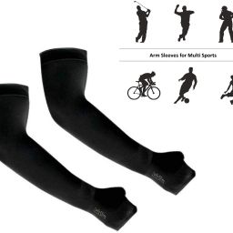 Full Arm Sleeves & Gloves. UV, Dust & Sun Protective - Unisex Cycling Gloves-image-33