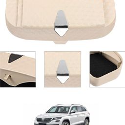 Beige Sunglass Protective Holder For Car Dashboard Universal 164 White Car Sunglass Clip Holder-image-58