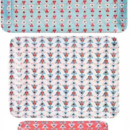 Melamine Serving Tray Set ( Set of 3 Trays) MT124 Tray-2