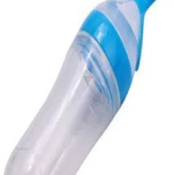 Baby Squeezy Food Grade Silicone Spoon Bottle Feeder- 90 ml- SILICONE-17