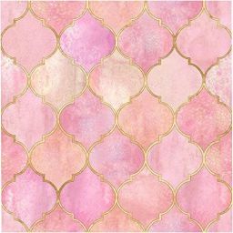 Floral & Botanical Pink Wallpaper-image-57