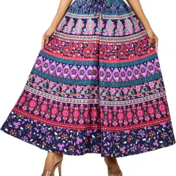 Women Flared Purple Pure Cotton Trousers-image-91