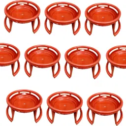 Ultra Durable rust free Pot Stand | Holds Upto 50 kg heavy duty Plant Container Set-image-2