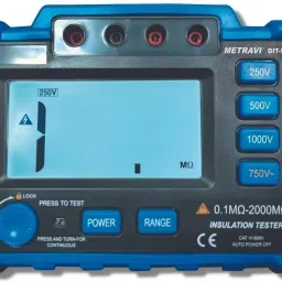 DIT-910 Digital Insulation Tester 1000V with in-built DC voltage converter Digital Voltage Tester-10