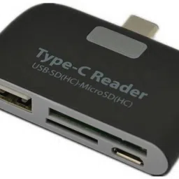 Gabbar USB 3.1 Type C Hub Pretty Handy Micro USB OTG Adapter with LED USB C Hub USB SD TF Micro Extender Card Smart Card Reader Card Reader-2