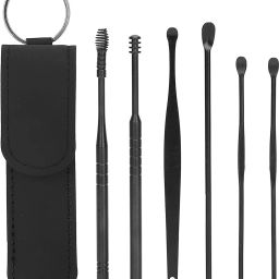 6 Pcs Ear Pick Earwax Removal Kit Ear Cleansing Tool Set Ear Cleaner-18