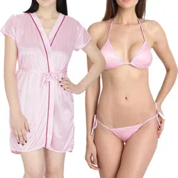you forever Pack of 2 Women Robe-picture-1