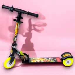 3 Level Height Adjustable Scooter for Unisex Kids with Rear Foot Brake Adult Scooter-image-31