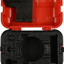 Secure Auto-Level Box/Case/Bag Heavy Plastic with Lock System (EMPTY BOX) With Nylon Strap Non-magnetic Bull's Eye Level-11