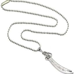 Rhodium Stainless Steel Pendant-13