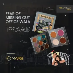 mars Makeup Kit | 9 Eyeshadow Palette with Highlighter, Blusher, Bronzer 08-Ahmedabad image 3