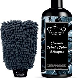 Ceramic Bike Wash 300 ML & Shampoo Glove for Effortless Application and Finish Car Washing Liquid-18