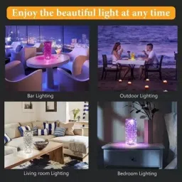 BSVR Crystal Diamond Night Light -16 Color RGB Smart Sensor Light image 2