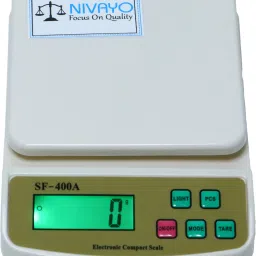 NIVAYO 10 KG DIGITAL KITCHEN WEIGHT MACHINE WITH POWER ADAPTOR Weighing Scale-6