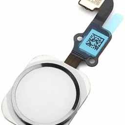 Shinzo Home Menu Button Flex Cable Replacement Part Compatible with Apple iPhone 6S / 6S Plus ( Without Touch) A1633, A1688, A1691, A1700, A1634, A1699 (White) - Home Button image 3