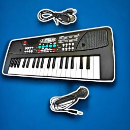 37-Key Musical Piano Keyboard with Microphone 430A1 Song Record Feaure_P281-image-33