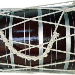 Brown Baby Dholak 0231 Nut & Bolts Dholak-image-17