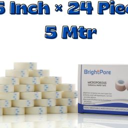 MICROPOROUS SURGICAL PAPERTAPE 0.5 inch × 5mtr First Aid Tape-image-9