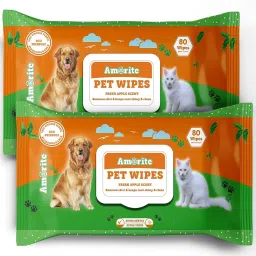 Wet Pet Wipes With Fresh Apple Fragrance For Dogs And Cats 160 Pcs Pet Ear Eye Wipes-13
