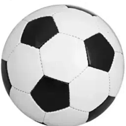 BLACK AND WHITE FOOTBALL WITH PUMP AND NIDDLE SIZE -5 Football - Size: 5-image-9