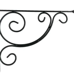 Vines design Wall Mounted Shelf Bracket (Set of 1 Pc) 31.5 Cm Shelf Bracket-1