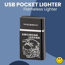 USB Rechargeable Lighters With Cigarette Case & Friendly Pocket Size LighterA388 USB Rechargeable Lighters With Cigarette Case & Friendly Pocket Size LighterA388 Pocket Lighter-picture-4