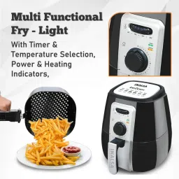 inalsa Air Fryer-Fry Light with Temperature Control, Timer Selection Air Fryer image 4