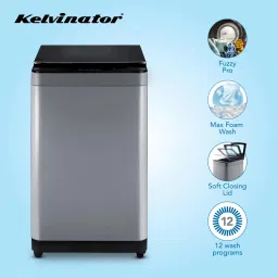 kelvinator 6.5 kg Fully Automatic Top Load with In-built Heater Silver image 4