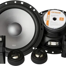 2-Way Speaker System - 6 1/2 Inches (16.5 Cms) Round - CS790CHI Component Car Speaker-0