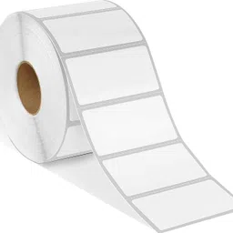 lrs 50x25 Direct Thermal Barcode Label Sticker - 2 x 1 inches - 50mm x 25mm - 1000 Labels Per Roll - White Self Adhesive Sticker for Barcoding Paper Label-picture-27