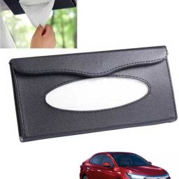 Black Rectangle Tissue Holder For Office,Home,Car For City Hybrid EHEV-2023 Vehicle Tissue Dispenser-16