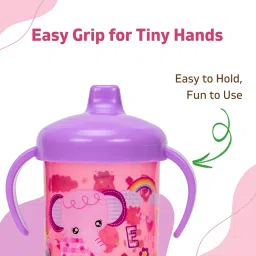 adore Spazzo Duck Bill/ Hard Spout Sipper with Twin Handle & Hygiene Cap image 4