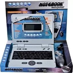 anushka toys Rechargeable Educational Notebook Toy Laptop for childrens image 4