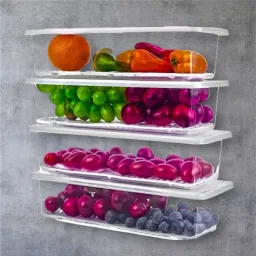 Plastic Storage Container Plastic Storage Basket-image-88