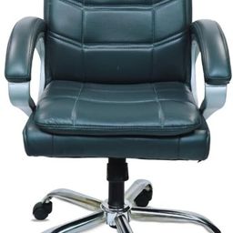 activa Executive Revolving Office Chair|Computer Desk Chair with Cushioned Seat & Back| Leatherette Office Executive Chair-picture-1