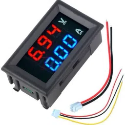 DC 0-100V 10A Voltmeter Ammeter Red+ Blue LED Amp Volt Voltmeter-picture-14