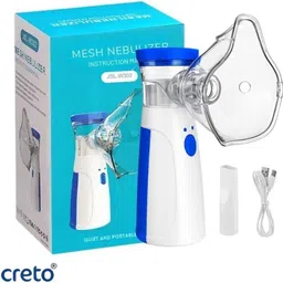 CRETO JSL-W302 Portable Handheld Mesh Nebulizer Device for Kids & Adults- Nebulizer-image-75
