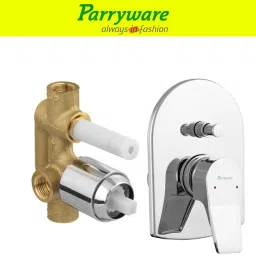 parryware Half Frame Concealed Cistern, with divater body upper part set of 2 pic 095 Dual Flush Tank image 3