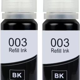 Occel Refill 003 Ink 2 Bottle For L3200 , L3210 , L3211 , L3215,L3216,L3250,L3252 Black Ink Bottle-30