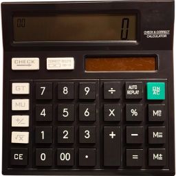 AC-512GT 12 Digit Solar Charging Black Calculater 512GT Basic Calculator-image-54